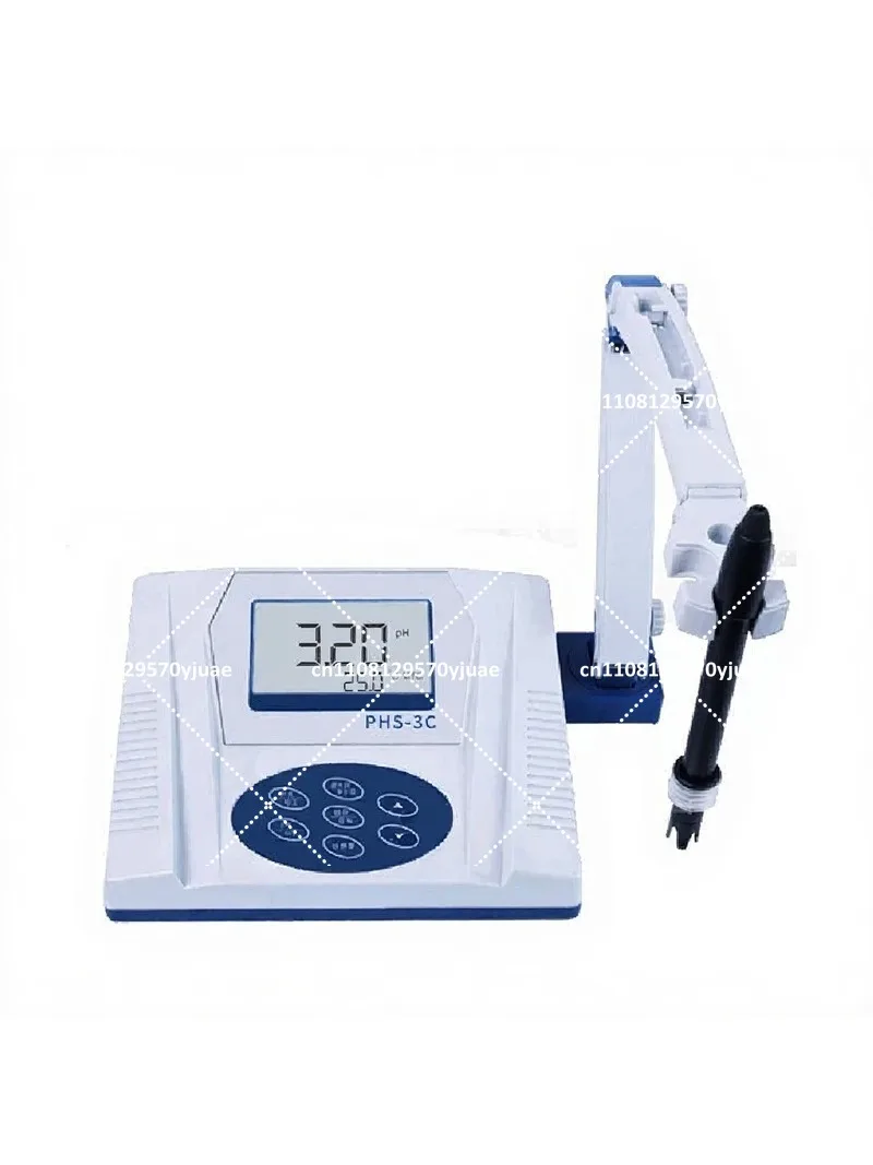 Digital Display pH Meter for Acidity Testing, PHS-25 & PHS-3C Models, Laboratory Precision