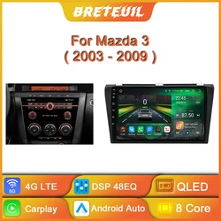 For Mazda 3 2003 - 2009 Car Radio Android Multimedia Player GPS Navigation Carplay Touch Screen Auto Stereo Intelligent Systems