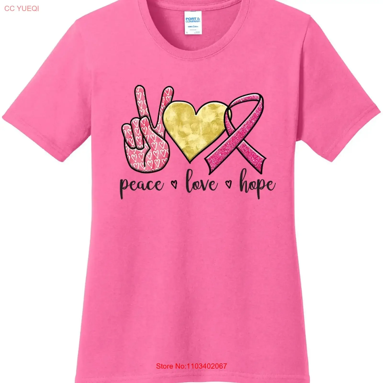 T-shirts de lutte contre le cancer, collection Rose Empower, pour femmes, Mois de la lutte contre le cancer du sein, style vintage, effet délavé, vêtements de créateur, mode unisexe homme