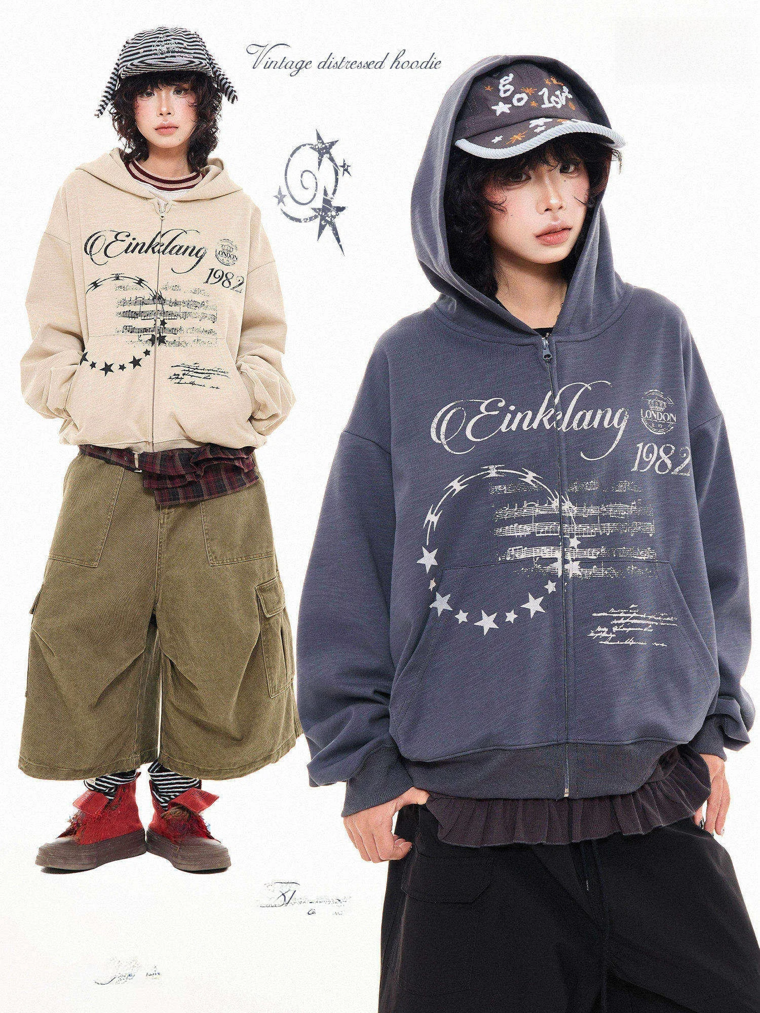 

MIKYO американская ретро-толстовка с буквенным принтом в стиле ретро, женская ранняя осень, свободный повседневный открытый кардиган для пар, куртка