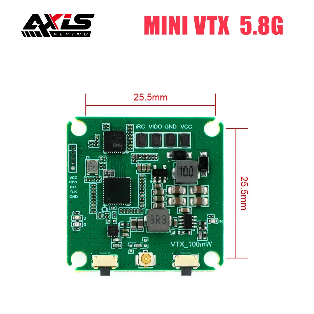 axisflying-mini-vtx-58gアナログvtx-rc-fpvドローン用画像伝送