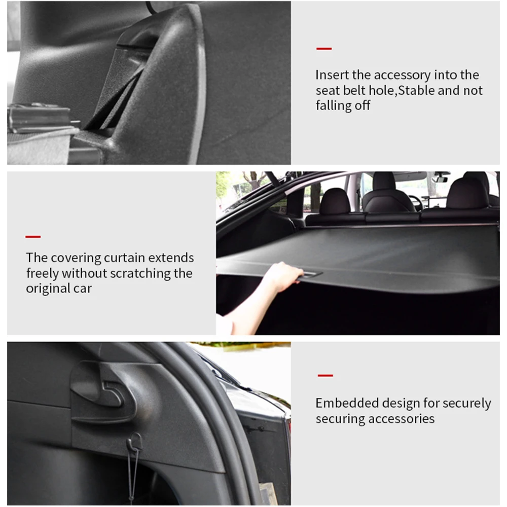 Trunk Cargo Cover for Volkswagen VW Jetta VS5 2019~2023 Privacy Shield Shade Curtain Blinds Partition Board Security Accessories