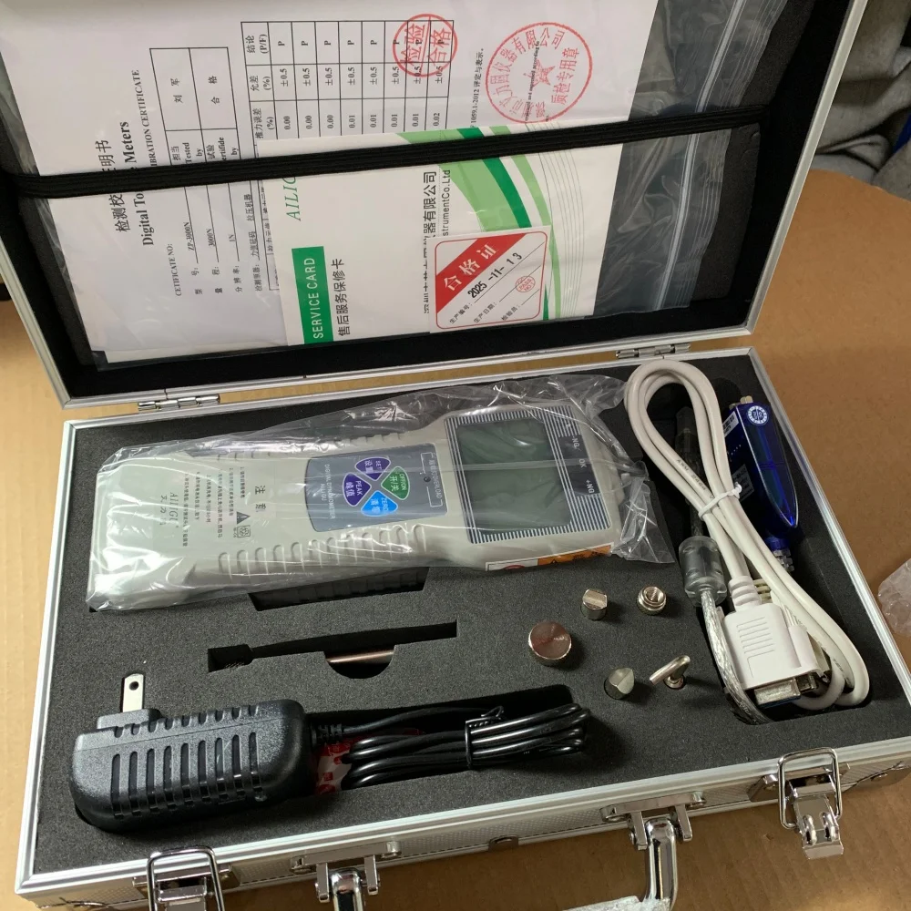 2026 Digital Push-pull Force Gauge, Spring Force Meter Ailigu ZP-1000N  2000N 3000N 5000N in STOCK