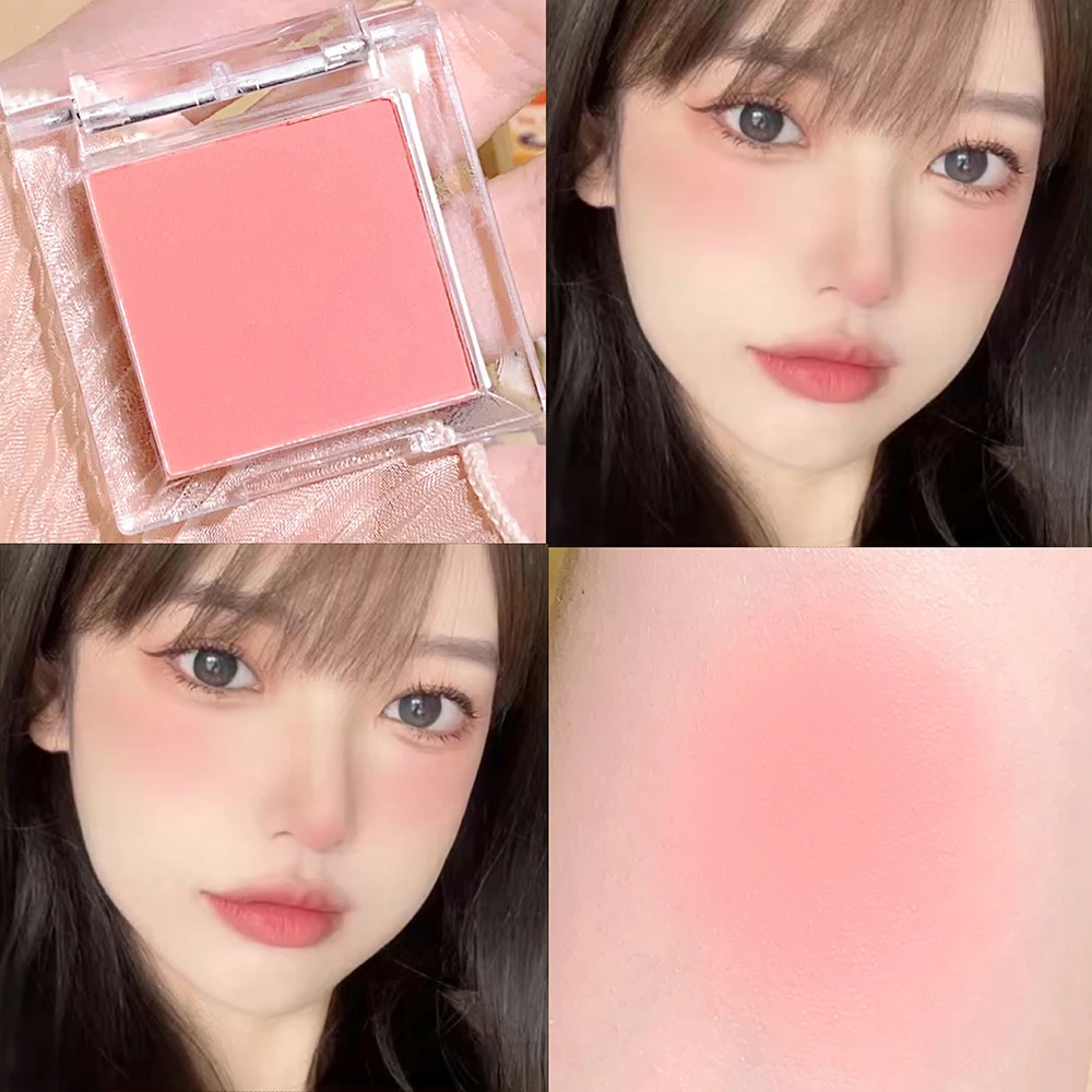 บลัชออนแป้งโมโนโครมความอิ่มตัวต่ํา, ไบรท์แมท, ไฮกลอสเฟซสดใส, สีพอง, แต่งหน้าจากธรรมชาติอ่อนเยาว์, น้ํา