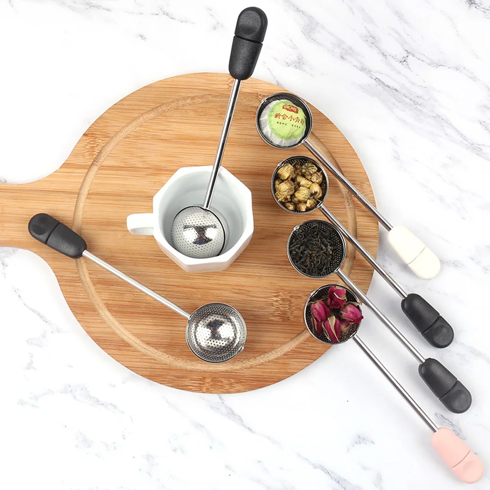 360 Rotation Stainless Steel Spice Ball Herbal Tea Accessories Filter Tea Tool Tea Strainer Loose Leaf Strainer Tea Infuser