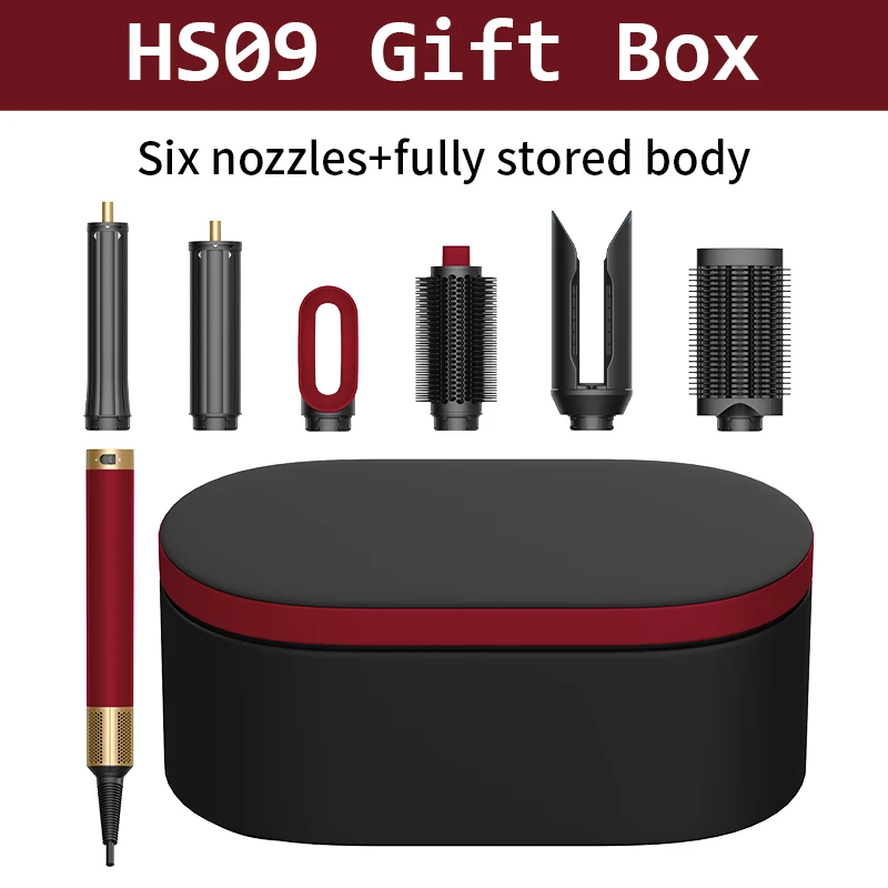 Luxury Leather Gift Box for Dyson HS09 Hair Dryer Curler Styler Storage Case 5 Colors Waterproof Dustproof Organizer image 4