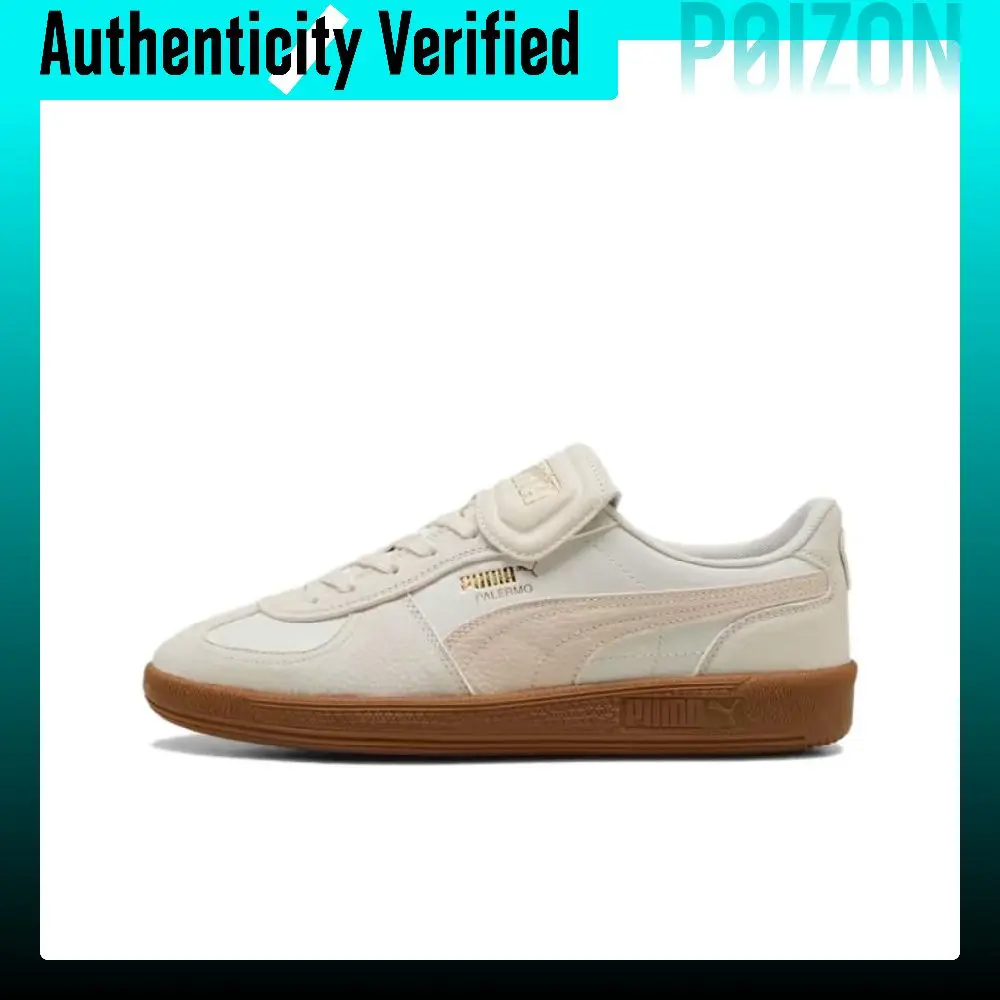 PUMA Palermo PREMIUM German Army Trainers Unisex Low-top Beige 401744-01