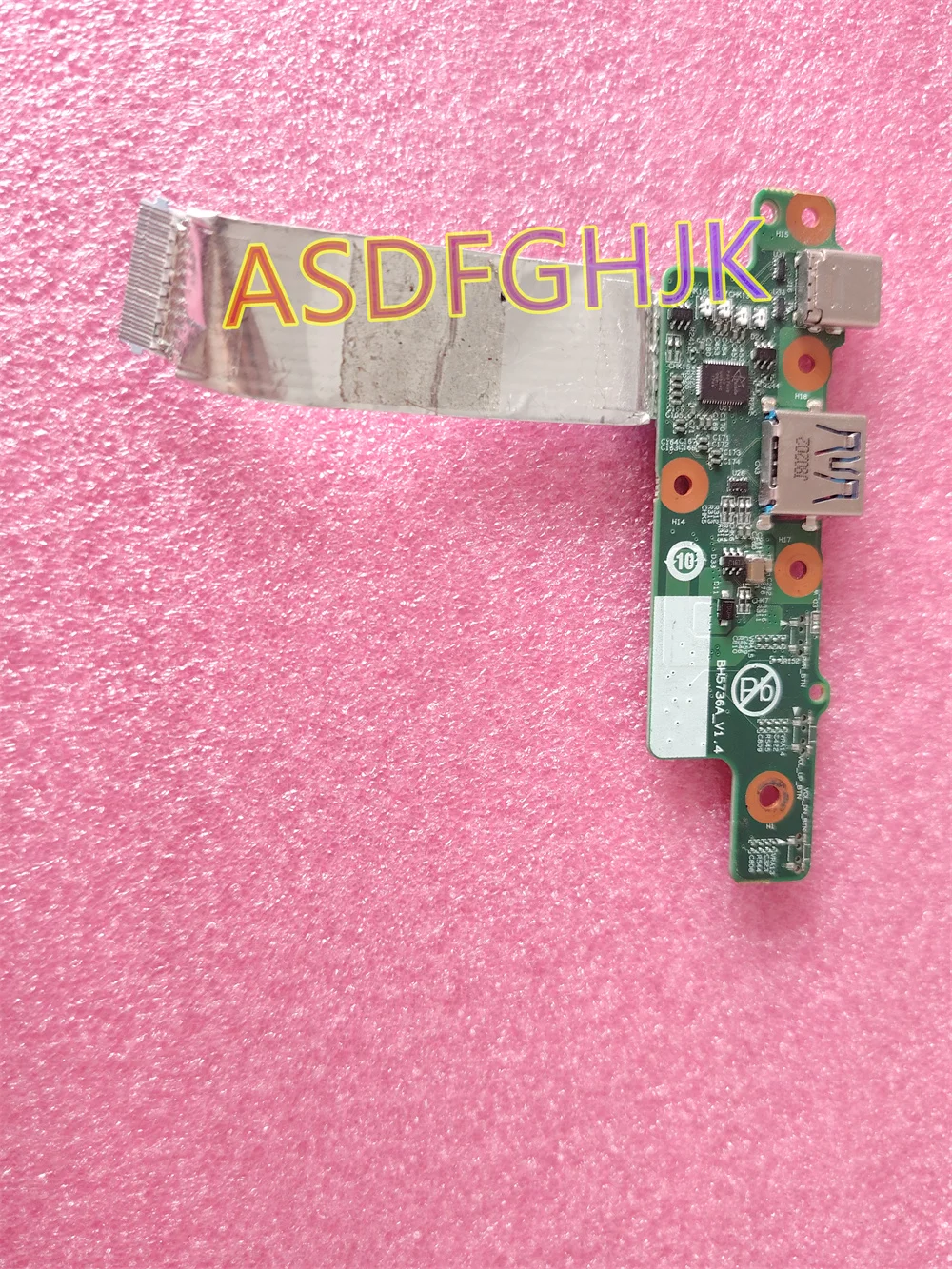 

Suitable For Lenovo 500E 500E-81ES Power Botton Switch Type-C USB Charger Board BH5736A BH5736A_V1.4