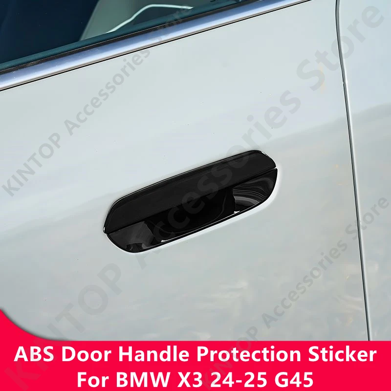 

For BMW X3 24-25 G45 ABS Door Handle Protection Sticker,Auto Exterior Parts Decorative Protection Accessories Refit