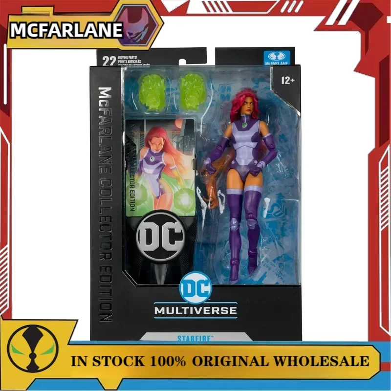 Wholesale Mcfarlane 100% Original Wholesale DC Rebirth Starfire Action Figure Toy Gift