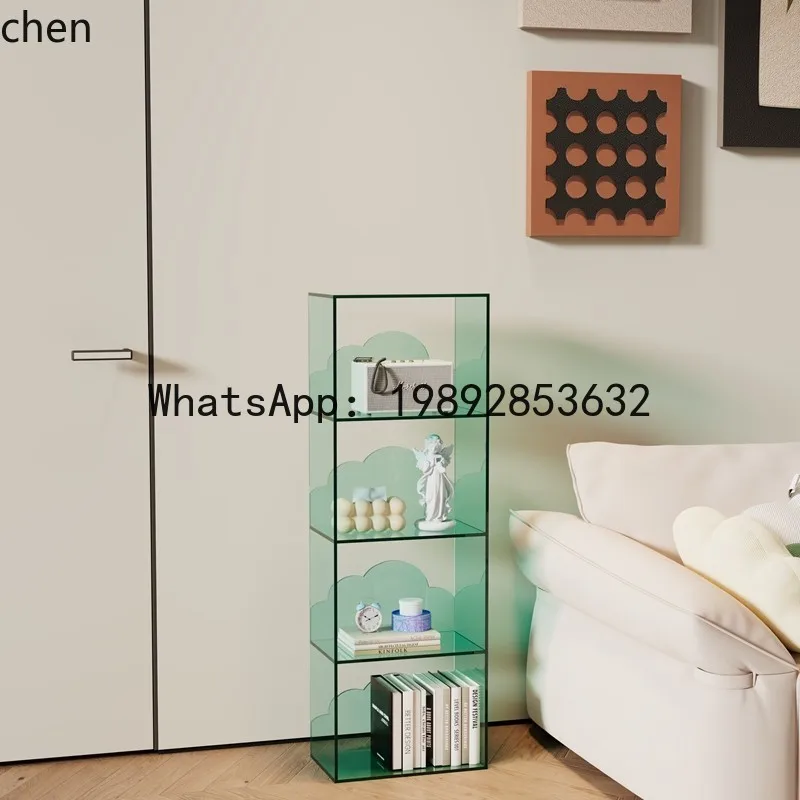 X1  acrylic display stand modern minimalist creative floor against the wall cloud-shaped shelf home decor