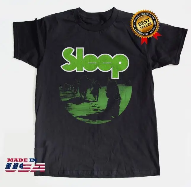 Sleep Band Dopesmoker Unisex Cotton Black T-shirt