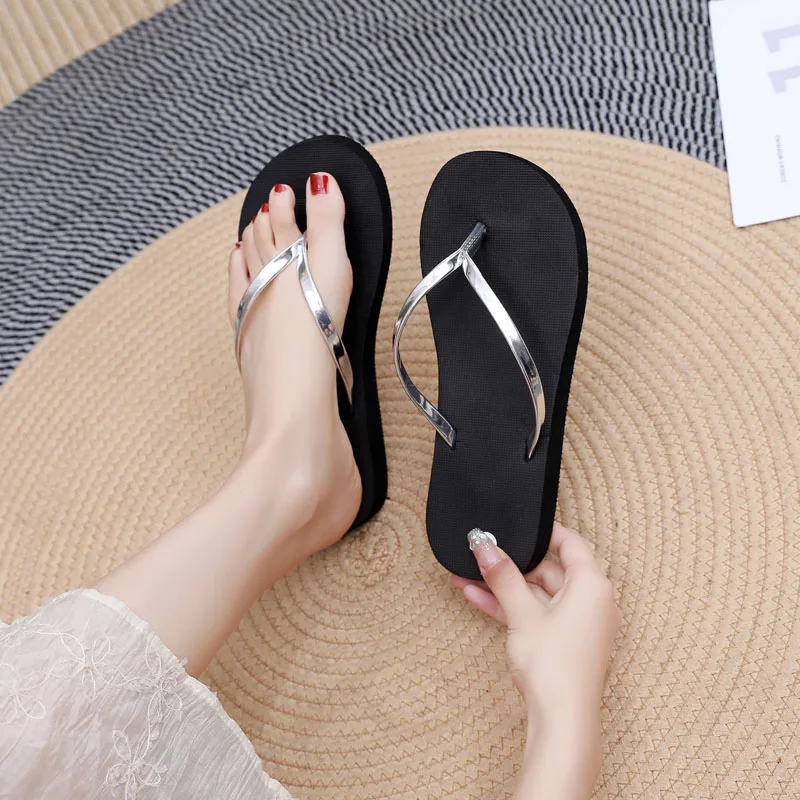 Women Flip Flops Floor Flat Shoes Indoor Summer Home Slippers Ladies Flip-flop Multi Colors Comfortable Sides Chaussure Femme