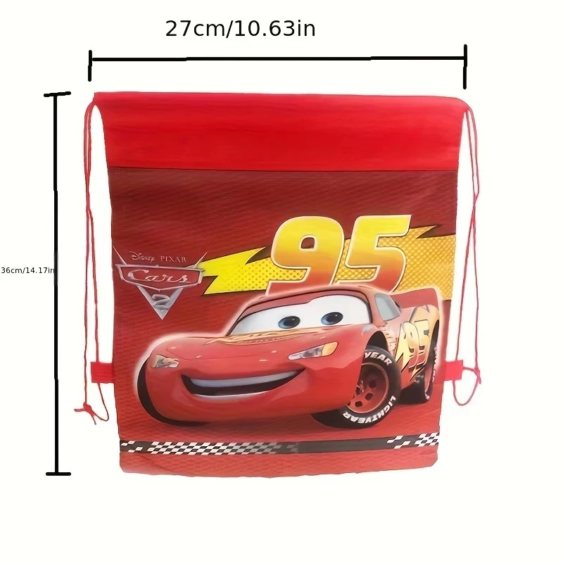 1pc Disney Princess ,Cars Lightning McQueen Jewelry set, jewelry storage, portable swimming bag, drawstring storage bag