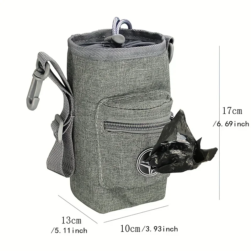 Neue Multifunktionale Outdoor-Trainingstasche für Haustiere Praktische Snack-Tasche Abnehmbarer Beutel für Welpen-Trainingsbelohnungen – Detail 1