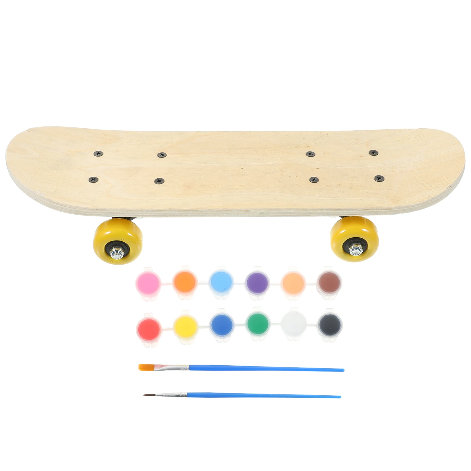 DIY Graffiti Skateboard Deck Blank Unfinished Board for Custom Artwork Perfect for Beginners Teens Blank Skateboard Decks