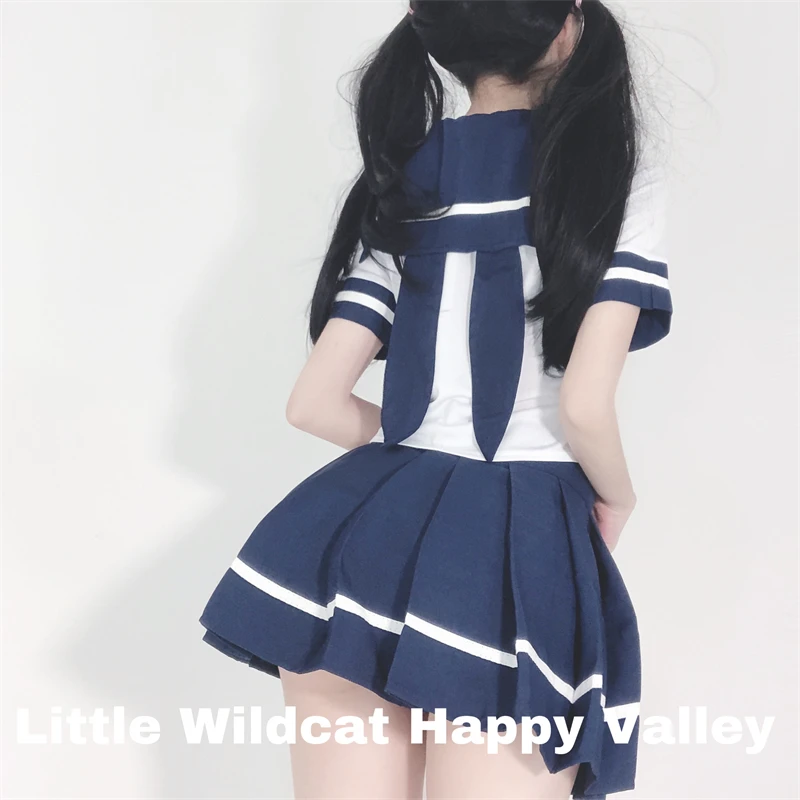 Japanese AV Actress Costumes Sexy Lingerie Sweet Cute School Girl Uniform See Through Sleepwear Student Cosplay with Mini Skirt