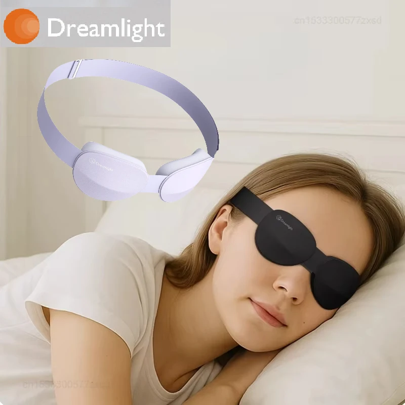 Dreamlight 4S Travel Eye Mask Sleep Blackout 3D Stereoscopic Aid Portable Adjustable Concave Molded Night Break Adult Blindfold