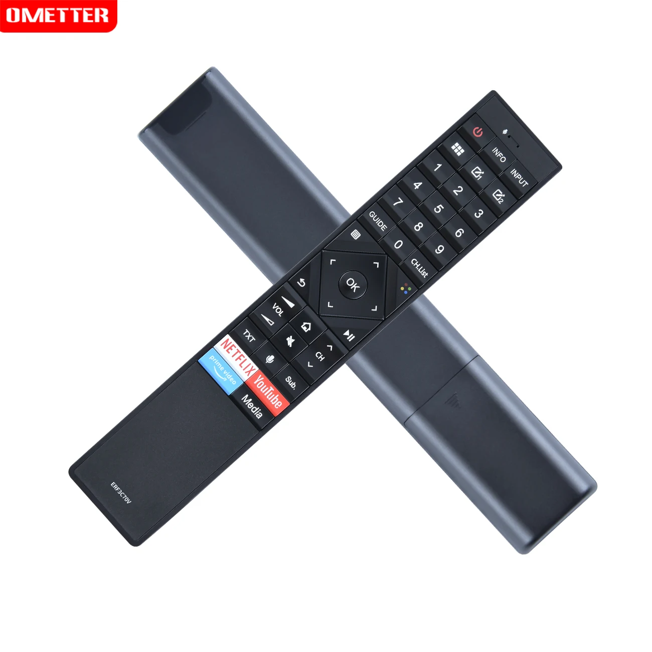 ل VU هيسنس Oled الذكية 4K التلفزيون التحكم عن بعد بدون صوت من ERF3C70V ERF3F70H H55O8BUK H5508BUK