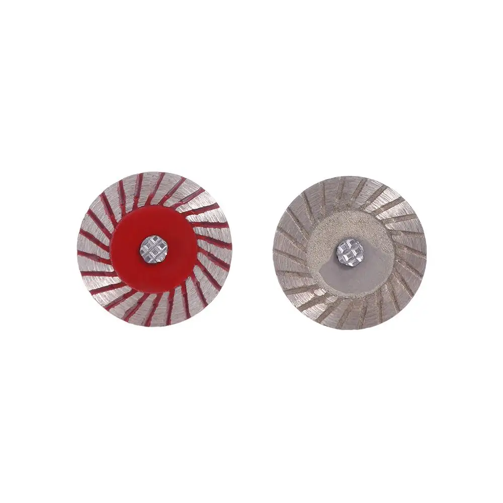 Mini Wheel Sandstone Saw Blades Carving with 6mm Shank Stone Carving Blades 40mm Thread Cutting Discs Carving Grinding tool