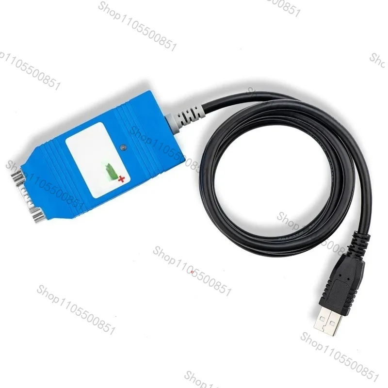USB High Speed CAN FD Adapter with LED Indicator Supports PCAN Compatible Software for Automotive Diagnostics Communication