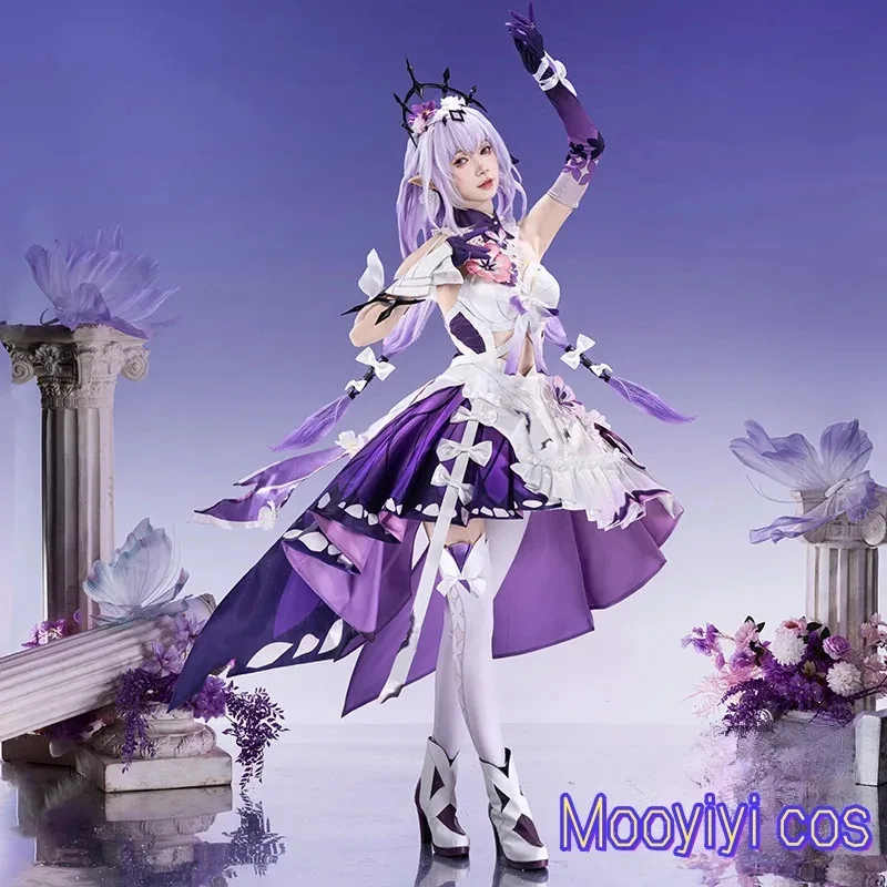 

New Castorice Cosplay costume Halloween Christmas Role Playing Party Comic Exhibition Game Honkai Star Rail S-XL Lolita dress