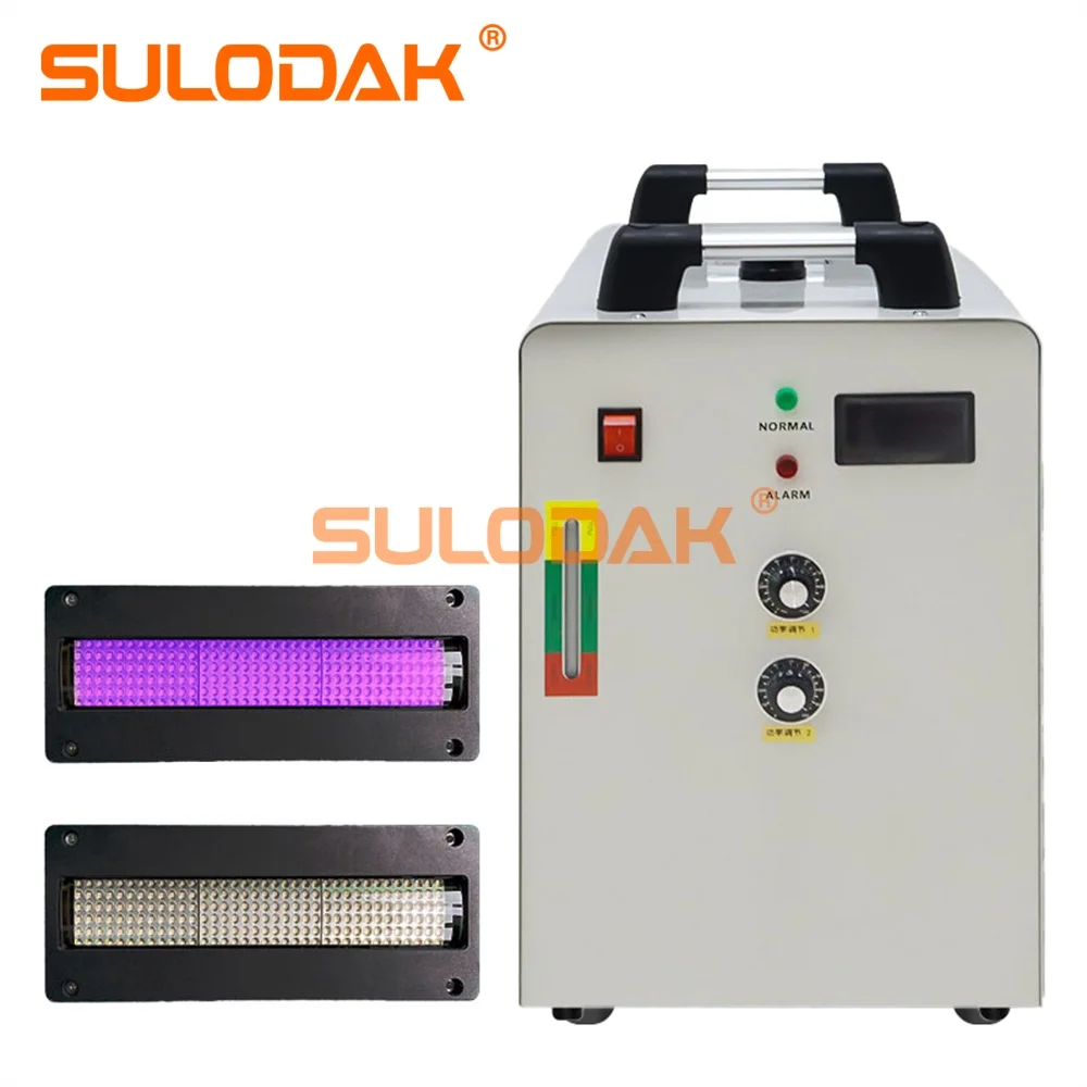 15025 Water Cooling Led Uv Curing System UV Printer LED UV Curing Lamp 550W 395nm Screen Printing Ink Curing Dry