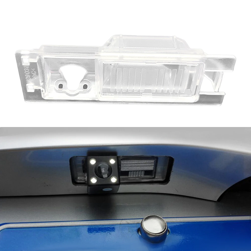 Plastic Car Rear View Camera Bracket License Plate Lights Housing Mount for Opel for Chevrolet Volt 2011-2018 for Fiat Panorama