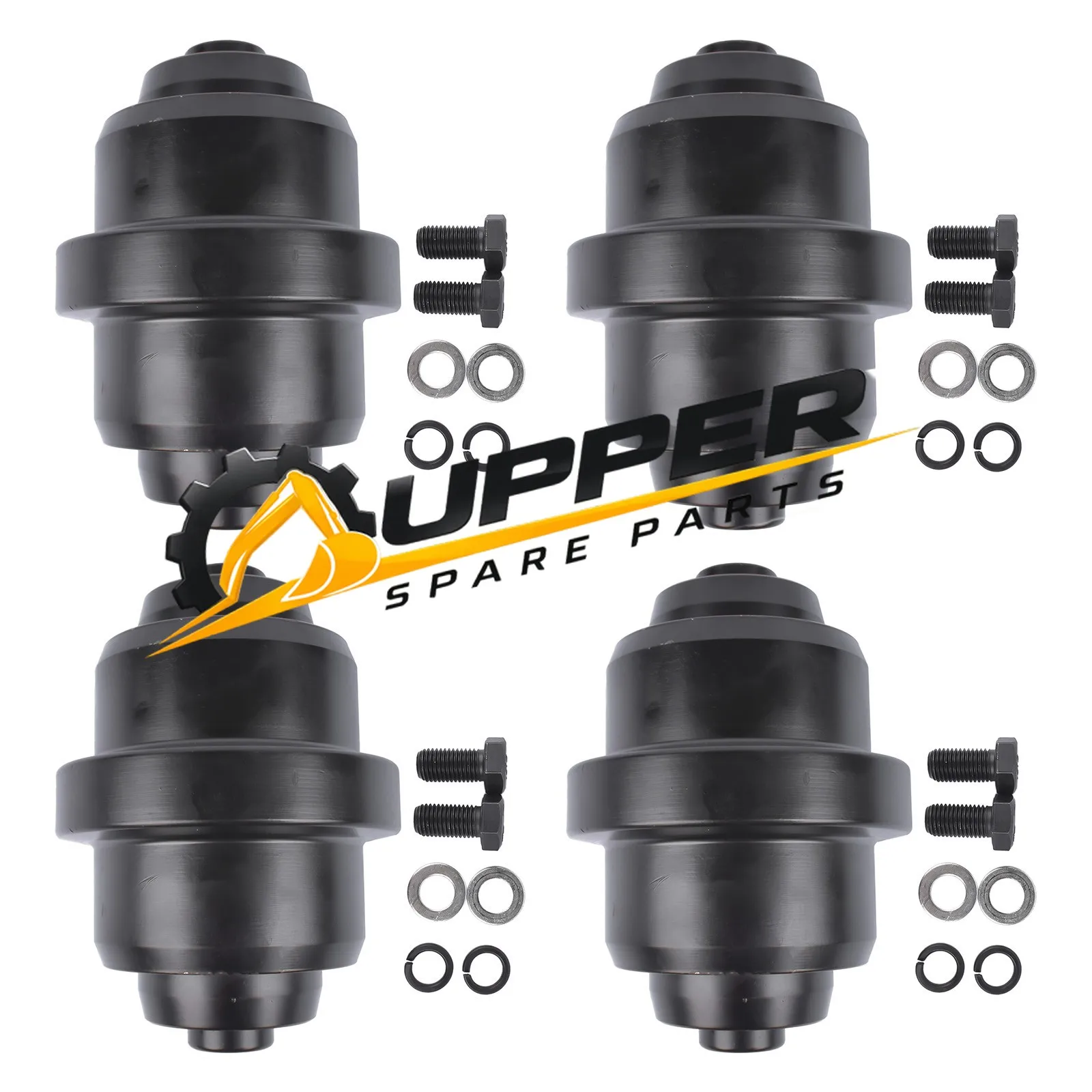 4X Bottom Roller 6807916 For Bobcat Excavator E25 E26 E32 E32i E34 E35 E35i E37