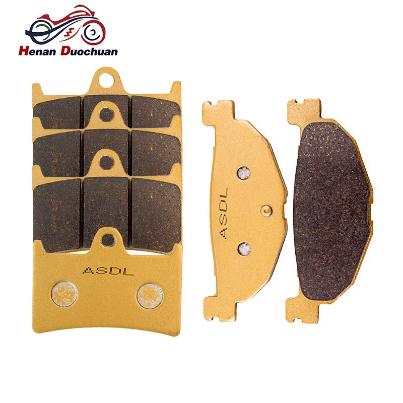 

500cc Motorcycle Front Rear Brake Pads Set For Yamaha XP500 T-Max XP 500 ABS Non ABS 2008-2011 Brake Discs Pad