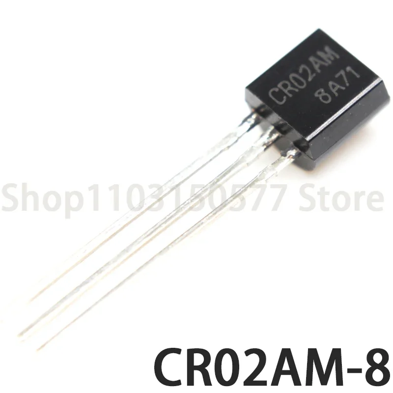 1piece CR02AM-8 unidirectional thyristor plug-in thyristor CR02AM inline transistor TO-92 packaging