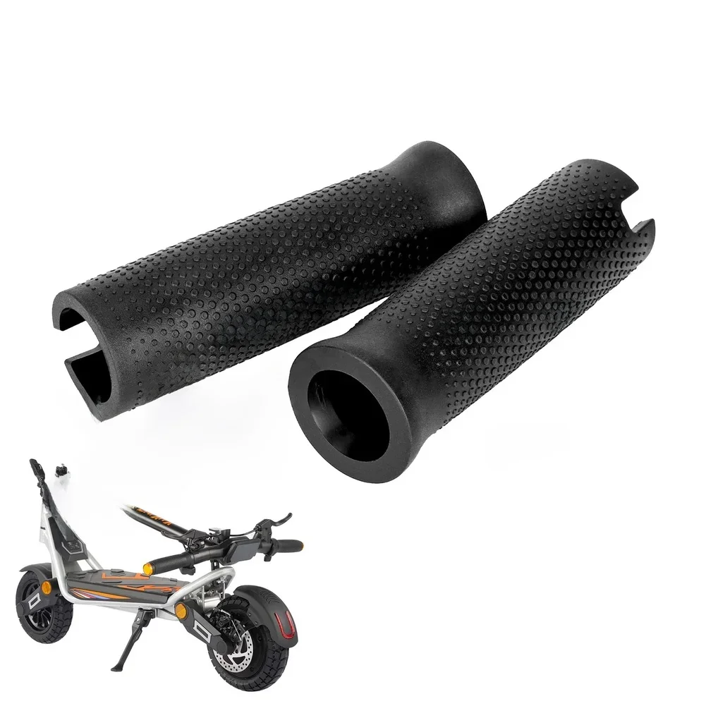 As Shown In The Images Scooter Handlebar Grips Non Slip Rubber Handle Grips Anti Slip Grips Shock Absorbing Handles