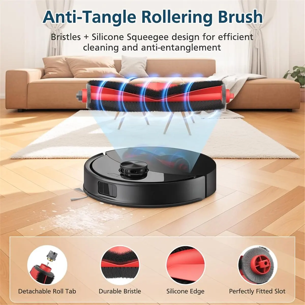 

Аксессуары Q10 S5+ для робота-пылесоса Q10 S5/Q10 S5+, запасные части, основная боковая щетка, подушечки для швабры с фильтром Hepa