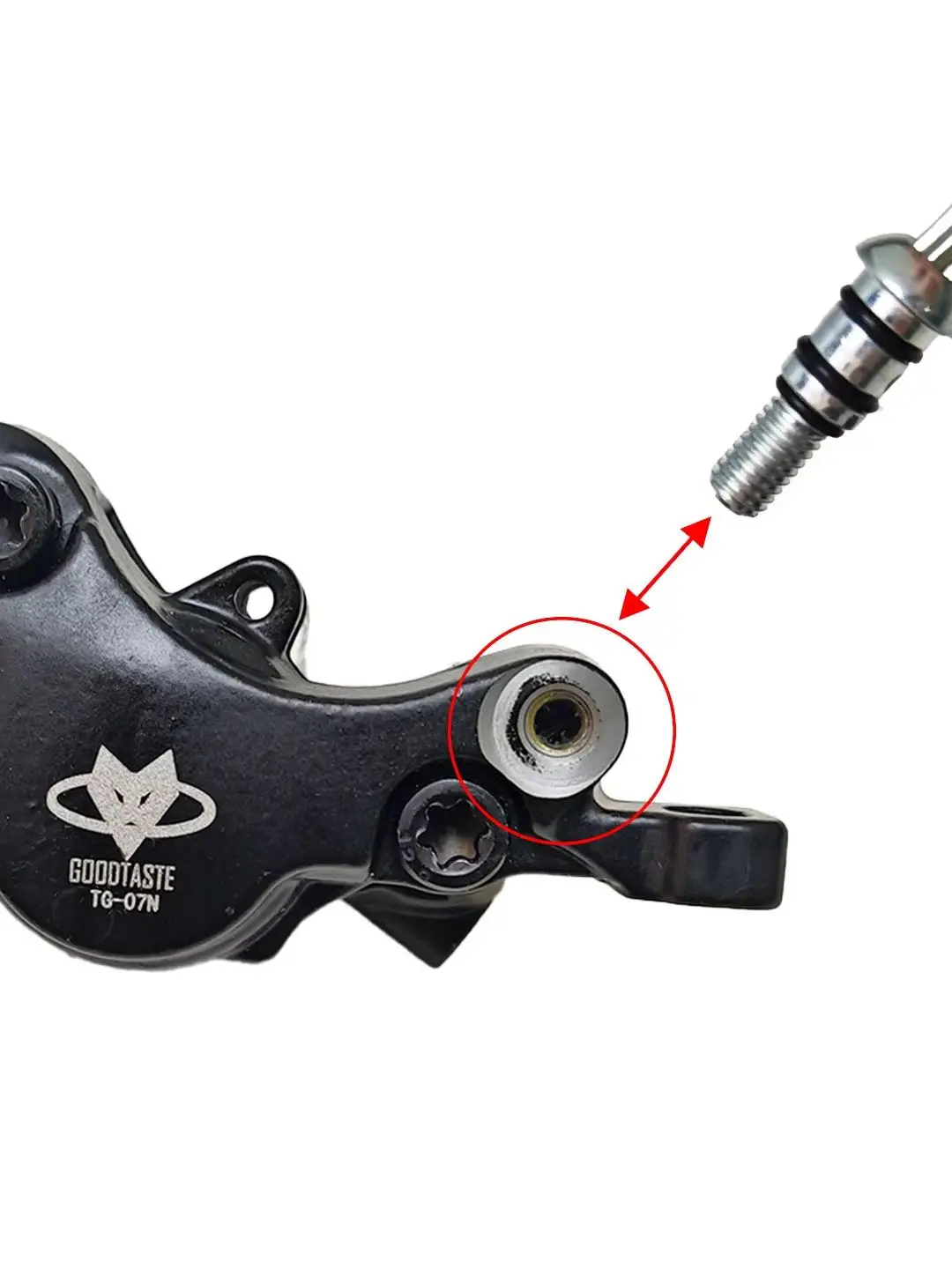 AliExpress NONE NFOX Hydraulic Hose Oil Port Screw M5 Universal Bicycle Caliper XOD Accessories Scooter Tool T25