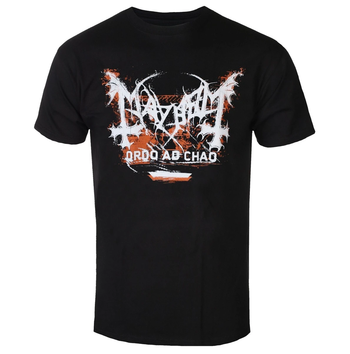 

MAYHEM ORDO AD CHAO Peripheral Pattern Printing Summer Luxury Brand Pure Cotton Men's and Women's T-shirt Short Sleeve