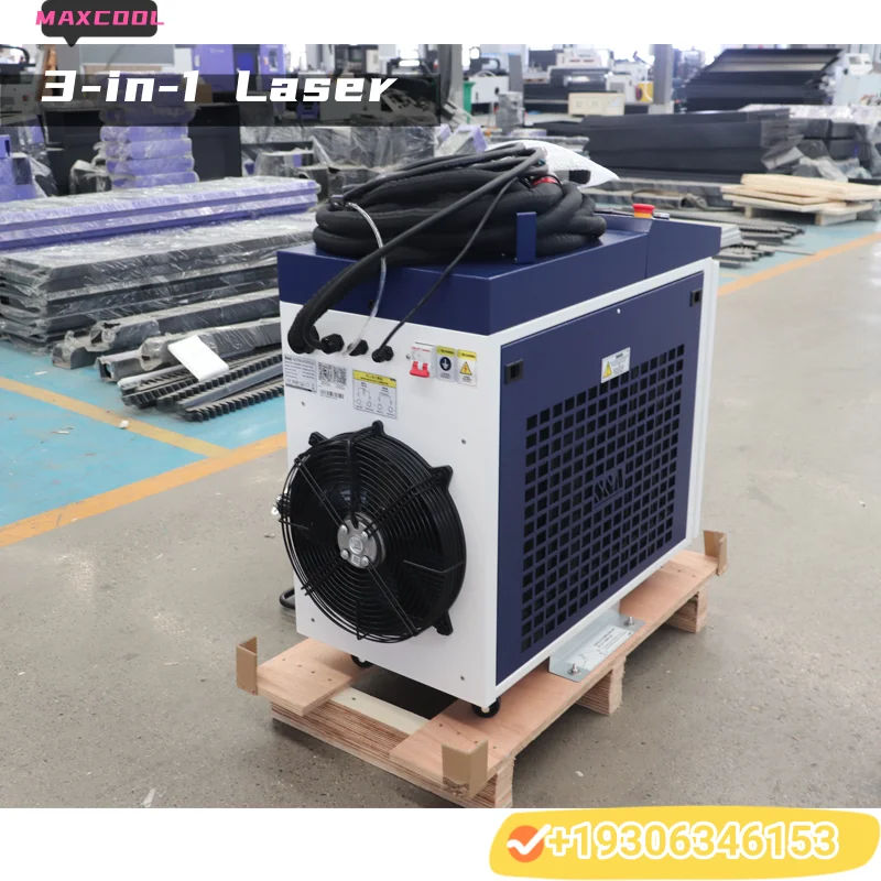 Water Cooled Multifunction 3 in 1 laser welding machine for steel metal stainless aluminum Laser Soldering Head 3000w