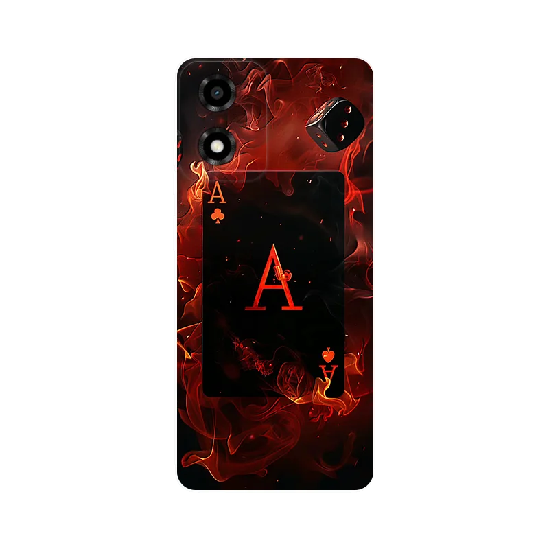 Motorola Moto E14 ケース, オオカミデザイン, ソフトTPUシリコンバックカバー, Moto E14 / E 14 / MotoE14 保護ケース