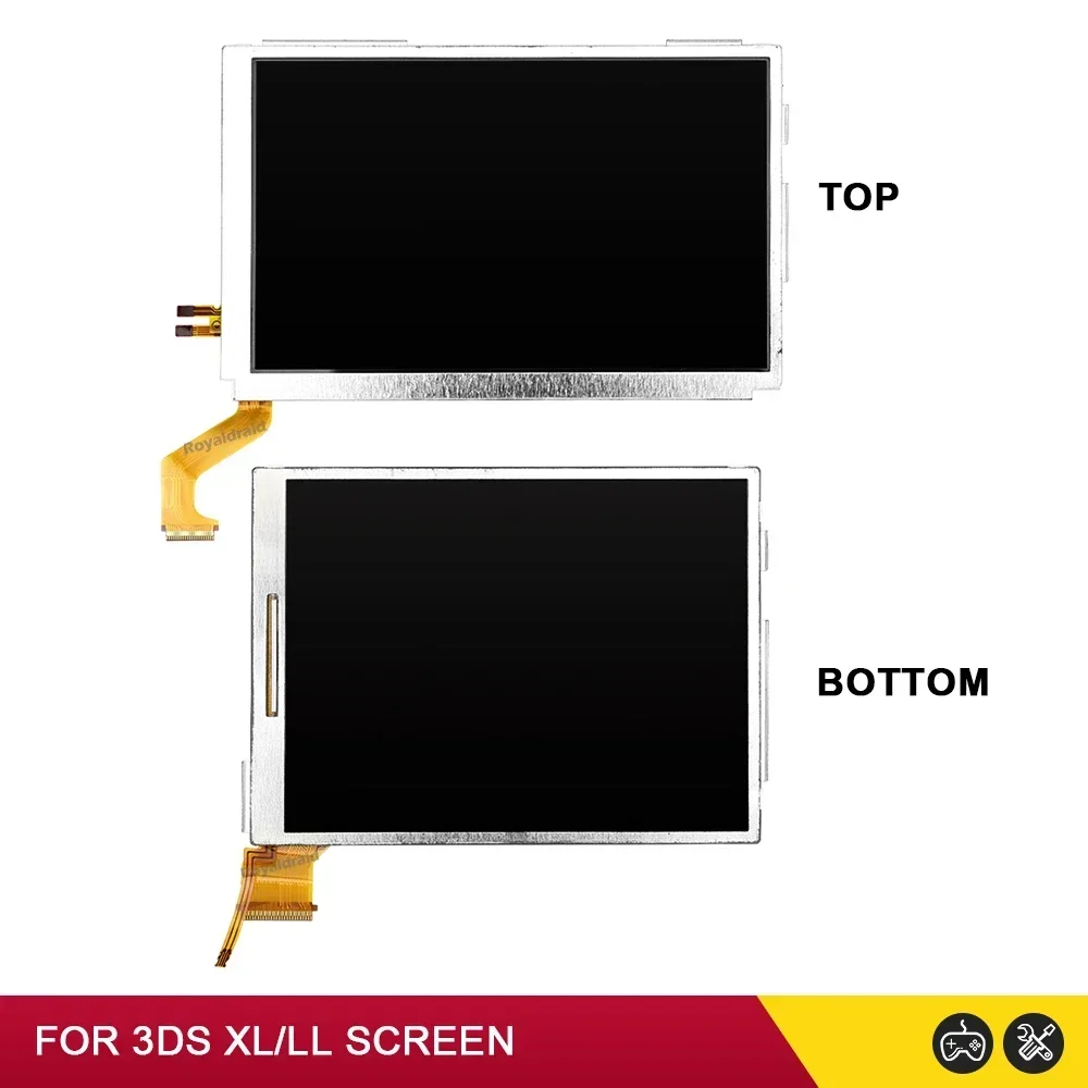 Écran LCD supérieur et inférieur de remplacement pour 3DS XL LL, écran LCD supérieur pour 3DS XL/LL