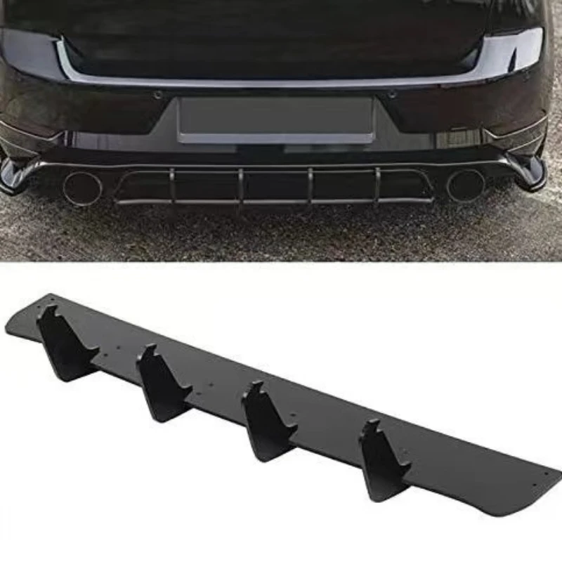 Rear Blade Spoiler For VW Golf 7/7.5 GTI TCR Rear Bumper Exterior Trim Car Accessories Auto Accessories Tuning Parts Upgrade