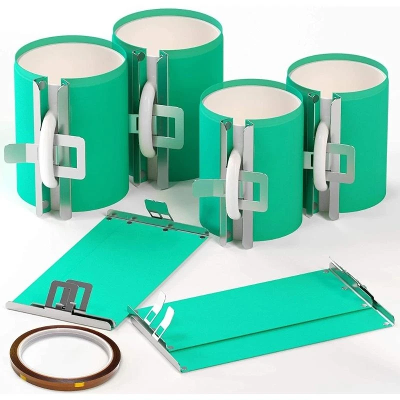 

Mug Transfer Sublimation Silicone Mug Wrap Mug Mold 11OZ Cup Clamp Fixture