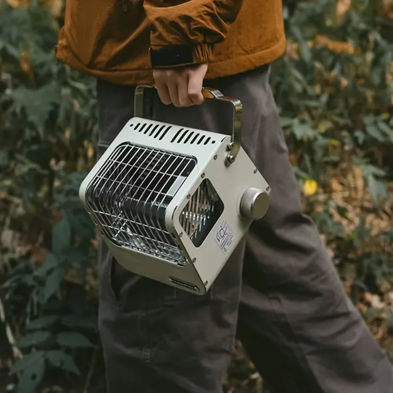 Mini Cassette Heating Stove Gas Heater Outdoor Camping Multi-function Heating Stove 1.1kw Power Kitchen Hiking Portable Gas Sove
