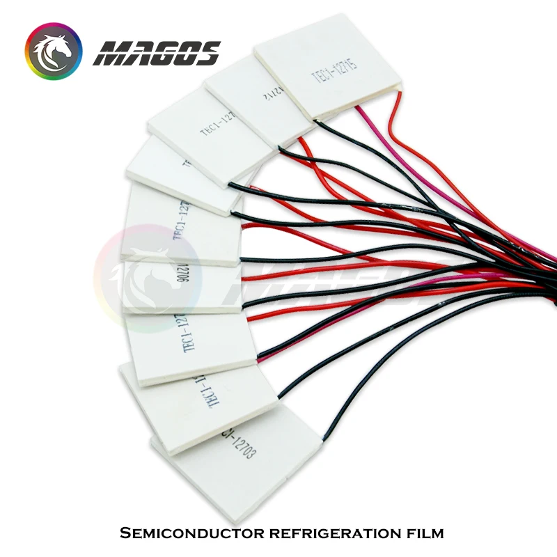 Thermoelectric Cooler Peltier 40*40MM Module for CPU&GPU Water Block 4cm Heatsink, TEC1-12705 12706