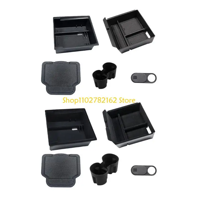 

547B Space Saving Automotive Console Set Convenient Car Console Accessory Upgrades Designed for Electric Vehicles