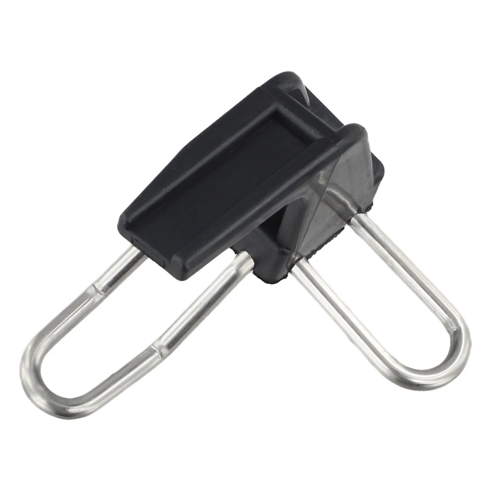 

Bike Folding 38mm E-Shaped Buckle Fork Mount Nylon Buckle 38mm Size Black Color Easy Installation Portable Usage