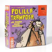 Cheating Moth Card Game - Family Bluffing Strategy with Poker Elements (2-6 Players Ages 8+) Polilla Tramposa