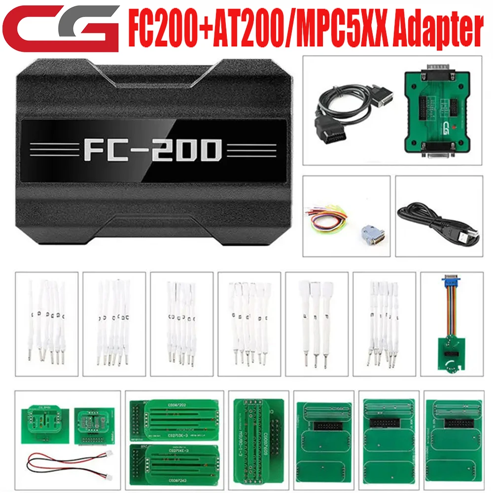 V1.2.5.0 CG CGDI FC200 ECU Programmer Full Version Support 4200 ECUs and 3 Operating Modes and MPC5XX Adapter FC200-MPC5XX