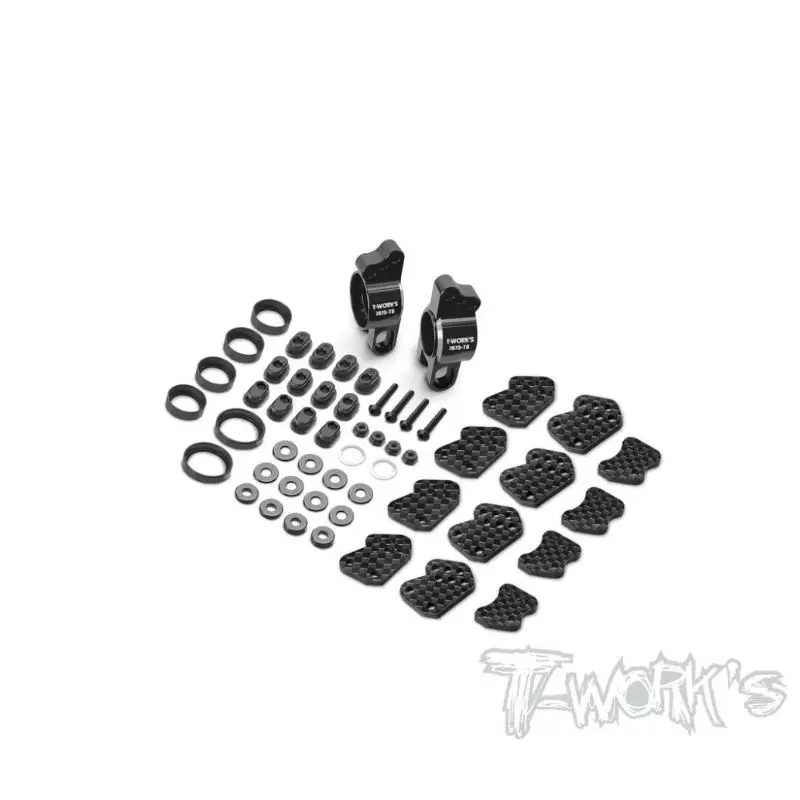 

Оригинальный T Works TO-279-X5B 7075-T6 Alum. Задние ступицы (для HongNor X5B) Радиоуправляемый инструмент