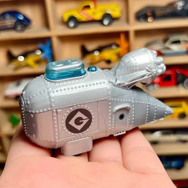 متوفر في المخزون جديد أنيمي نفس النمط Hotwheels سبيكة سيارة نموذج Grumobile الأصفر الغواصة لعبة سيارات نموذج C4982 هدايا عيد الأطفال #4