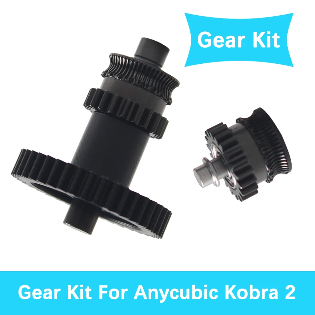 Extruder Gear Kit For Anycubic Kobra 2 Nanocoated Mold Steel Integrated Extrusion Head Gears For Kobra 2 Pro Max Plus Neo