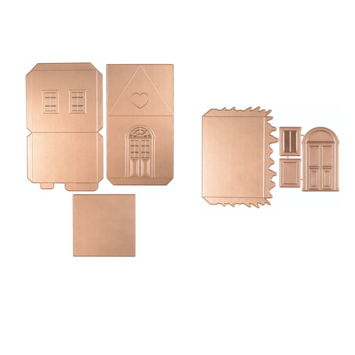 

Valentine's Day 2026 Coffee Mug Box Little House Metal Cutting Dies for DIY Making Card Scrapbook Embossed Template Decoration